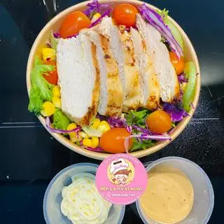Hình ảnh Salad ức gà áp chảo healthy