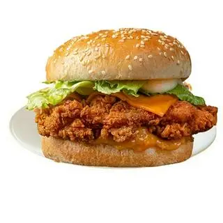 Hình ảnh Burger gà