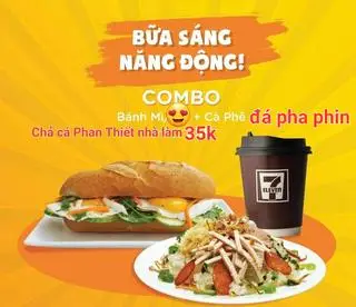Hình ảnh COMBO BÁNH MÌ CHẢ CÁ PHAN THIẾT NHÀ LÀM + CÀ PHÊ SƯƠNG SÁO