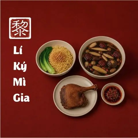 Hình ảnh Vịt Tiềm Má Đùi Chiên - Mì Khô
