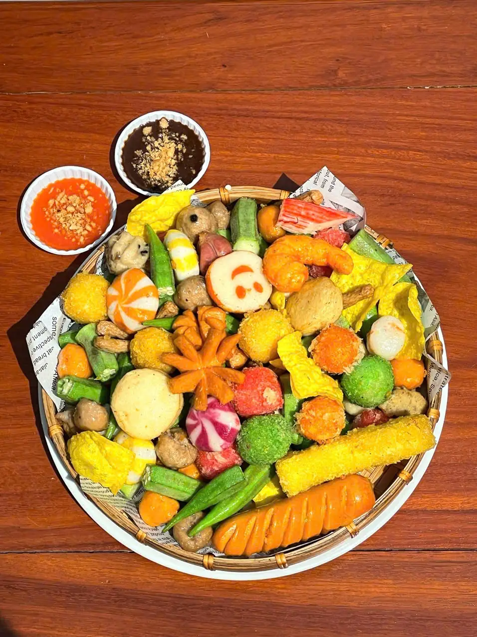 Hình ảnh combo cá viên mắm tỏi -nhỏ 