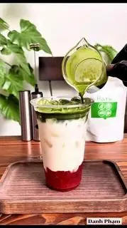 Hình ảnh matcha hoa hồng