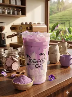Hình ảnh Khoai môn latte