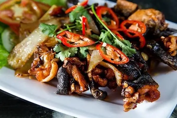 Hình ảnh Ếch chiên nước mắm