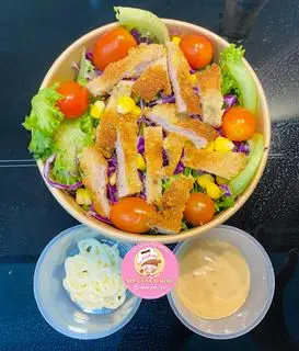 Hình ảnh Salad thịt chiên xù