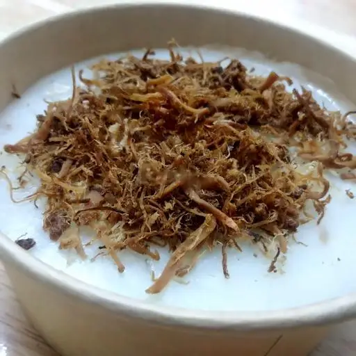 Hình ảnh Cháo - Ruốc Nấm - Quẩy (Không Sườn)