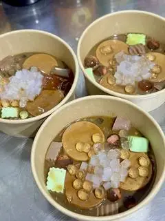 Hình ảnh Bánh Flan mix topping 