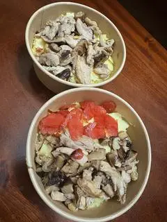 Hình ảnh Xôi gà nấm