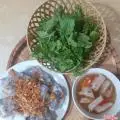 Hình ảnh Bánh cuốn nóng nhân thịt, chả 1 Xuất