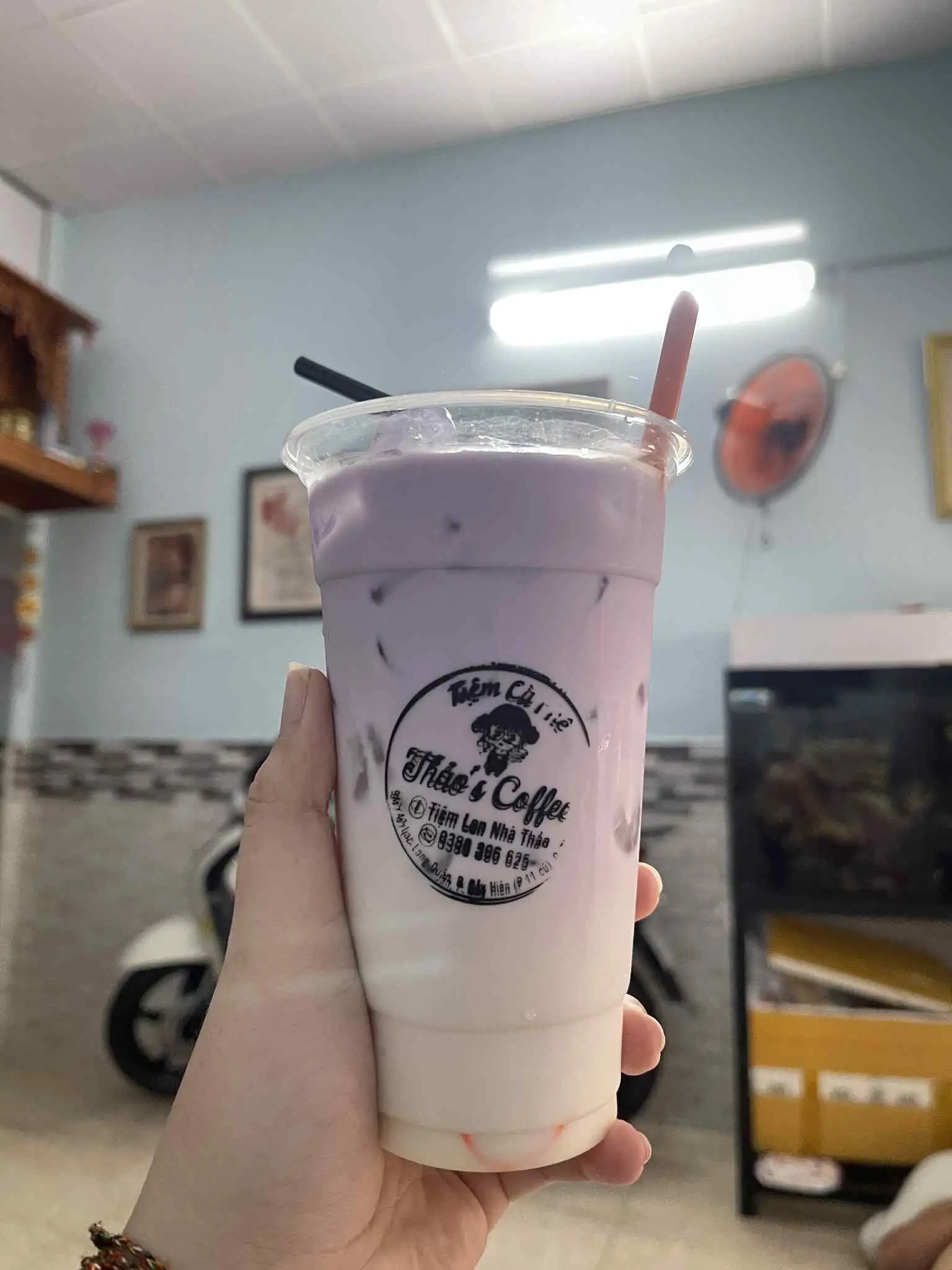 Hình ảnh Khoai môn latte