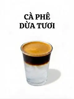 Hình ảnh Cà phê dừa tươi