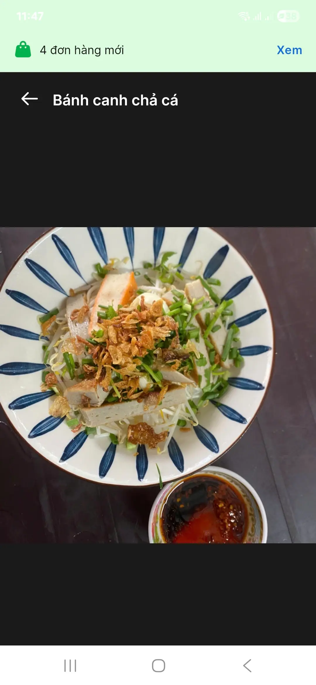 Hình ảnh Bún chả cá Nha Trang