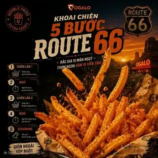 Hình ảnh Khoai Chiên 5 Bước - Đậm Vị Viễn Tây ROUTE66 (M Size)