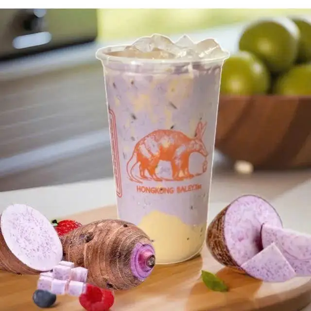 Hình ảnh Trà Sữa Khoai Môn Nghiêng