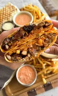 Hình ảnh Tacos Gà Rô Ti