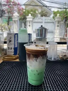 Hình ảnh Cà phê sữa tươi bạc hà