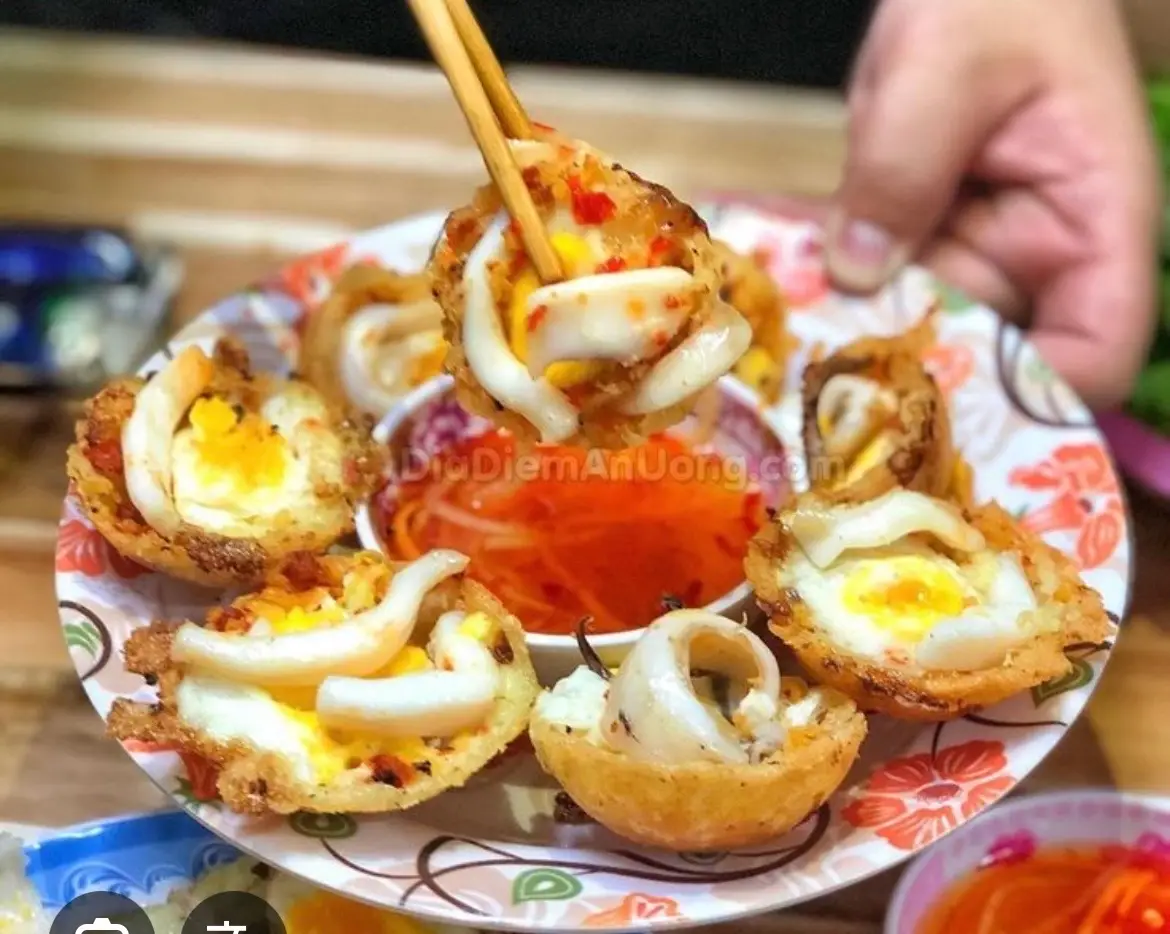 Hình ảnh Bánh khọt mực