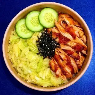 Hình ảnh Cơm gà sốt teriyaki + Canh Theo Ngày