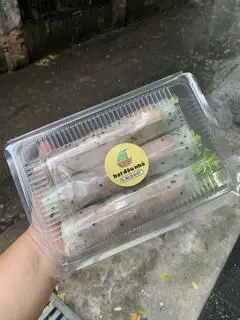 Hình ảnh Set 3 bánh tráng mè cuốn thịt khìa