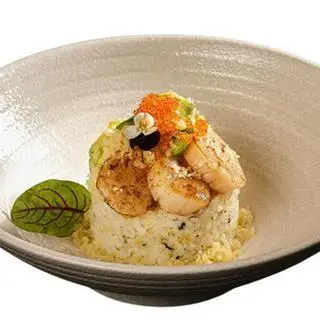 Hình ảnh Cơm sushi sò điệp nướng sốt teriyaki