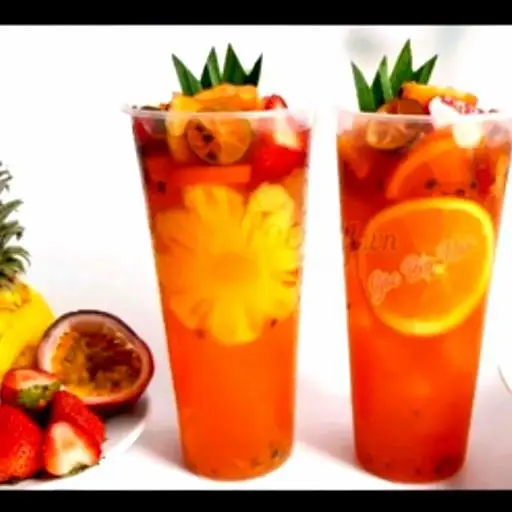 Hình ảnh Trà mãng cầu mix hoa quả nhiệt đới