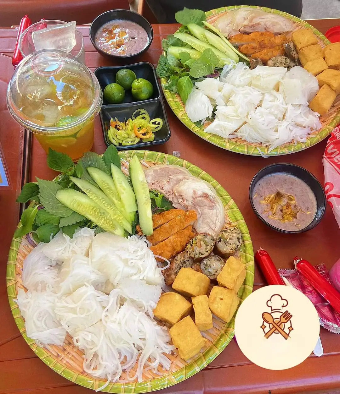 Hình ảnh bún đậu mẹt mắm tôm đầy đủ