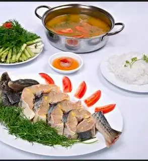 Hình ảnh lẩu cá tầm