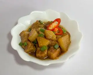 Hình ảnh CƠM BA RỌI KHO CỦ CẢI