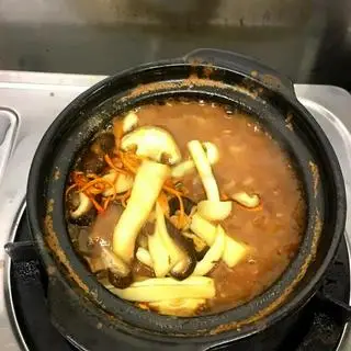 Hình ảnh Cháo gạo lứt nấm