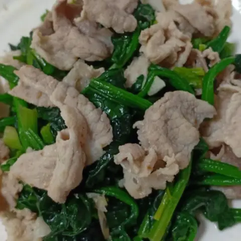Hình ảnh Mì gói xào thịt nạt