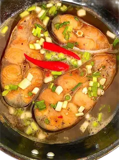 Hình ảnh CƠM CÁ BASA KHO