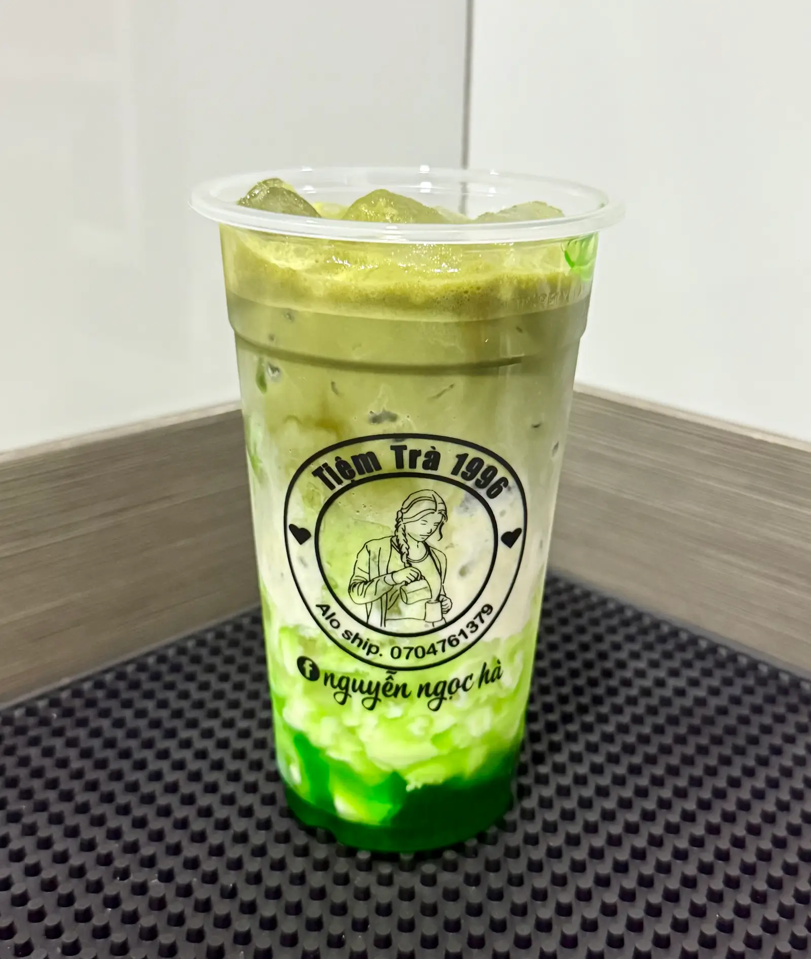 Hình ảnh Matcha Latte Dưa Lưới