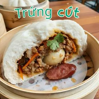 Hình ảnh Bánh bao thịt trứng cút