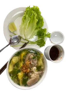 Hình ảnh Hoành thánh giò 