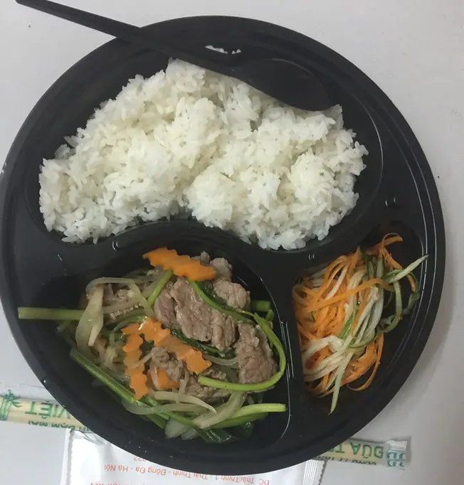 Hình ảnh Cơm thịt bò xào 