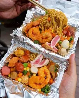 Hình ảnh  mì trộn thập cẩm