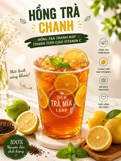 Hình ảnh Trà chanh nhiệt đới