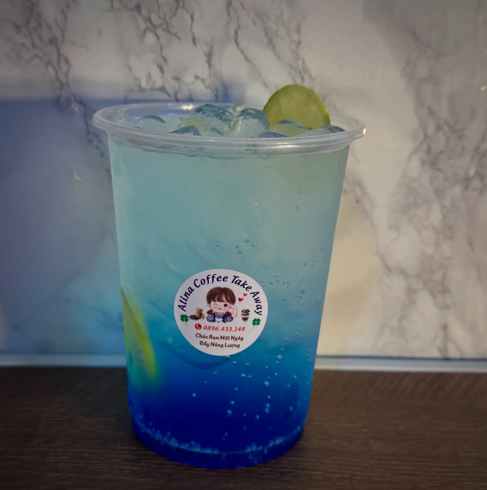 Hình ảnh Soda biển xanh