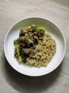 Hình ảnh (NEW) Cơm bò xào tỏi ớt