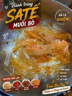 Hình ảnh Bánh tráng sa tế bò ( rất cay )