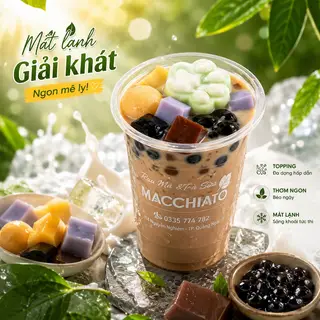 Hình ảnh Trà Sữa Full Toping Chân Mèo 