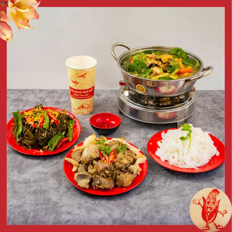 Hình ảnh Lẩu gà lá giang | Nhỏ