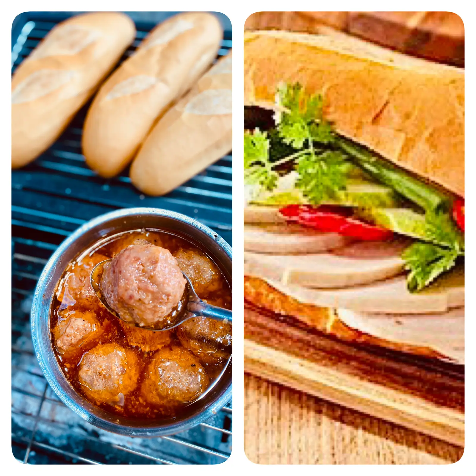Hình ảnh Combo 1 BM Patê Thịt Nguội Chả và 1 BM Xíu Mại