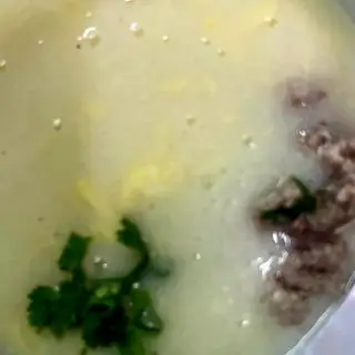 Hình ảnh Súp khoai tây tôm con