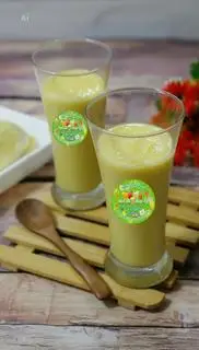 Hình ảnh Sinh Tố Đậu Xanh Sầu Riêng 