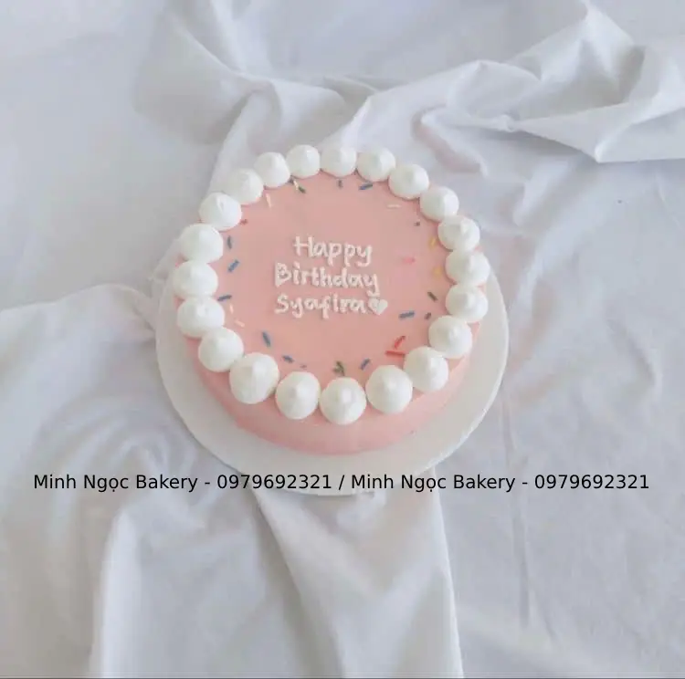 Hình ảnh Bánh kem đơn giản mẫu 8