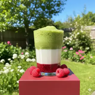 Hình ảnh Matcha Latte Raspberry 