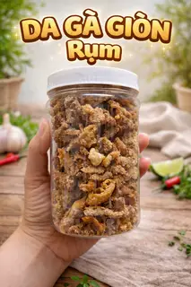 Hình ảnh Da gà giòn rụm