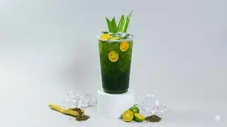 Hình ảnh Trà tắc thái xanh