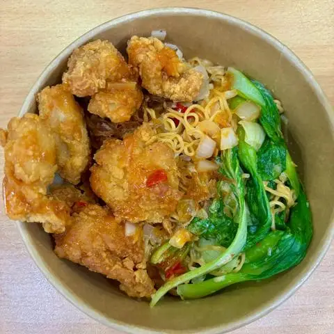 Hình ảnh Mì xào Gà Popcorn
